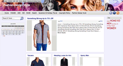 Desktop Screenshot of fashiondesignstyle.com